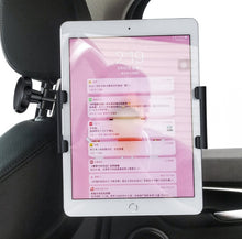Load image into Gallery viewer, Car Headrest Mount Holder for Phone &amp; Tablet Size up to 13 Inch With Single Side 360°Rotatable
