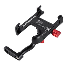 Load image into Gallery viewer, 360° Aluminium Alloy Motorcycle Bicycle Bike Rear View Mirror Mount Cell Phone Holder
