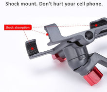 Load image into Gallery viewer, 360° Aluminium Alloy Motorcycle Bicycle Bike Rear View Mirror Mount Cell Phone Holder
