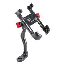 Load image into Gallery viewer, 360° Aluminium Alloy Motorcycle Bicycle Bike Rear View Mirror Mount Cell Phone Holder
