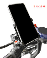 360° Aluminium Alloy Motorcycle Bicycle Bike Rear View Mirror Mount Cell Phone Holder