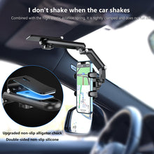 Load image into Gallery viewer, MAILUZHE 1080 Rotation Clip Universal Car Mount Rear-view Mirror Mobile Phone GPS Holder 4-7 Inch
