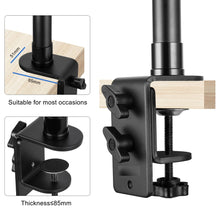 Load image into Gallery viewer, Camera Desk Mount Stand with Detachable Magic Arm for DSLR Camera/Fill Lights/Phone/Tablet
