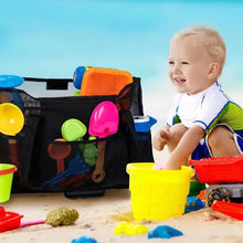 Load image into Gallery viewer, Extra Large Beach Bag Tote Bag Oversized Beach Pool Bag for Family 7 Pockets
