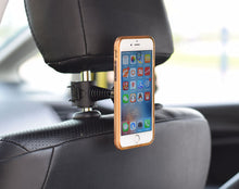 Load image into Gallery viewer, Car Headrest Mount Magnetic Holder for Phone Size up to 6.5 Inch With Mini Single Side 360°Rotatable
