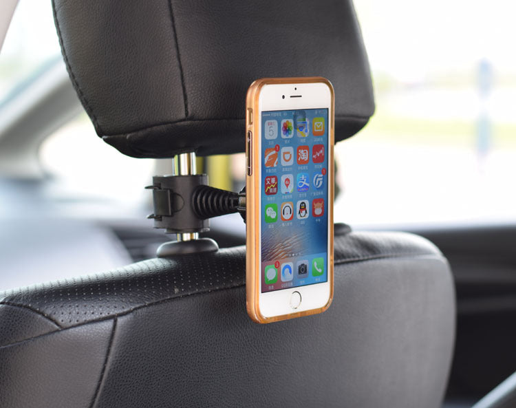 Car Headrest Mount Magnetic Holder for Phone Size up to 6.5 Inch With Mini Single Side 360°Rotatable