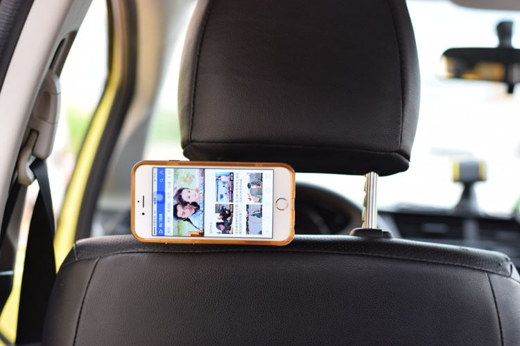 Car Headrest Mount Magnetic Holder for Phone Size up to 6.5 Inch With Mini Single Side 360°Rotatable