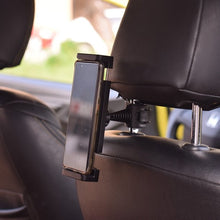 Load image into Gallery viewer, Car Headrest Mount Holder for Phone &amp; Tablet Size up to 13 Inch With Mini Single Side 360°Rotatable
