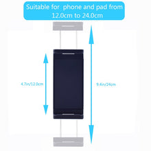 Load image into Gallery viewer, Car Headrest Mount Holder for Phone &amp; Tablet Size up to 13 Inch With Mini Single Side 360°Rotatable
