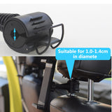 Car Headrest Mount Holder for Phone & Tablet Size up to 13 Inch With Mini Single Side 360°Rotatable