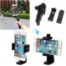 Load image into Gallery viewer, Universal 360° Mobile Phone Holder Tripod Handheld Stabilizer Hand Grip Mount &amp; Bluetooth Shutter

