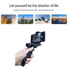 Load image into Gallery viewer, Universal 360° Mobile Phone Holder Tripod Handheld Stabilizer Hand Grip Mount &amp; Bluetooth Shutter
