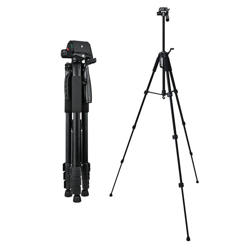 Universal 180cm Camera Tripod Stand 360° for DSLR Cameras & Phones with Universal Compatibility w Phone Mount