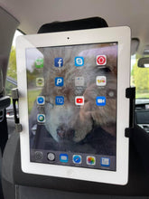 Load image into Gallery viewer, Car Headrest Mount Holder for Phone &amp; Tablet Size up to 13 Inch 360° Rotatable
