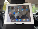 Car Headrest Mount Holder for Phone & Tablet Size up to 13 Inch 360° Rotatable