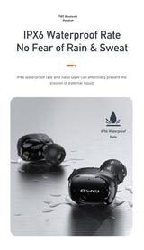 Awei T13 Pro Wireless Earbuds Bluetooth Earphone Bass In-Ear TWS With Microphone HiFi Stereo Gaming