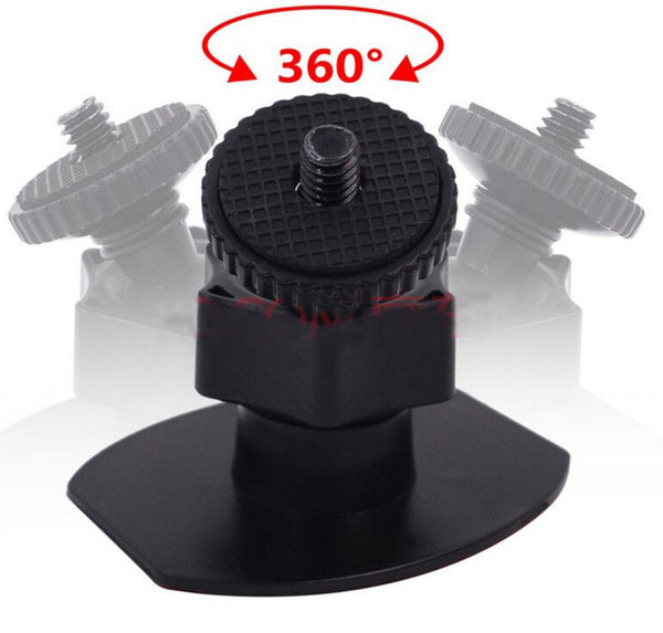 17mm Ball Head Diameter Two-end Rotating Bi-plane Stands 3M Tape 1/4 screw Ball