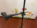 Foldable Portable Sturdy Floor Stand for Phone Tablet Camera & Microphone Holder Height up to 2.1 Meter