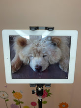 Load image into Gallery viewer, Foldable Portable Sturdy Floor Stand for Phone Tablet Camera &amp; Microphone Holder Height up to 2.1 Meter
