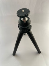 Load image into Gallery viewer, Mini Octopus Multifunctional Flexible Tripod Holder with Ball Head &amp; Phone Clamp (Length 30cm) for Phone, Go Pro, Light Camera
