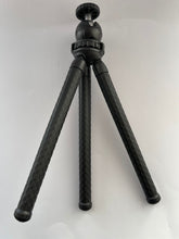 Load image into Gallery viewer, Mini Octopus Multifunctional Flexible Tripod Holder with Ball Head &amp; Phone Clamp (Length 30cm) for Phone, Go Pro, Light Camera
