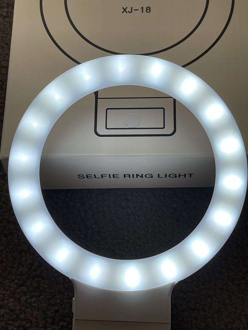 4.5" Universal 3-Mode Rechargeable Selfie Led Fill Light Camera Photography For Phone