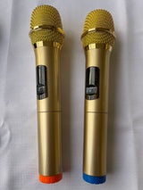 Wireless Microphones UHF Wireless Wave For Amplifier Karaoke Support 3.5/6.5mm Jack (Set of 2)