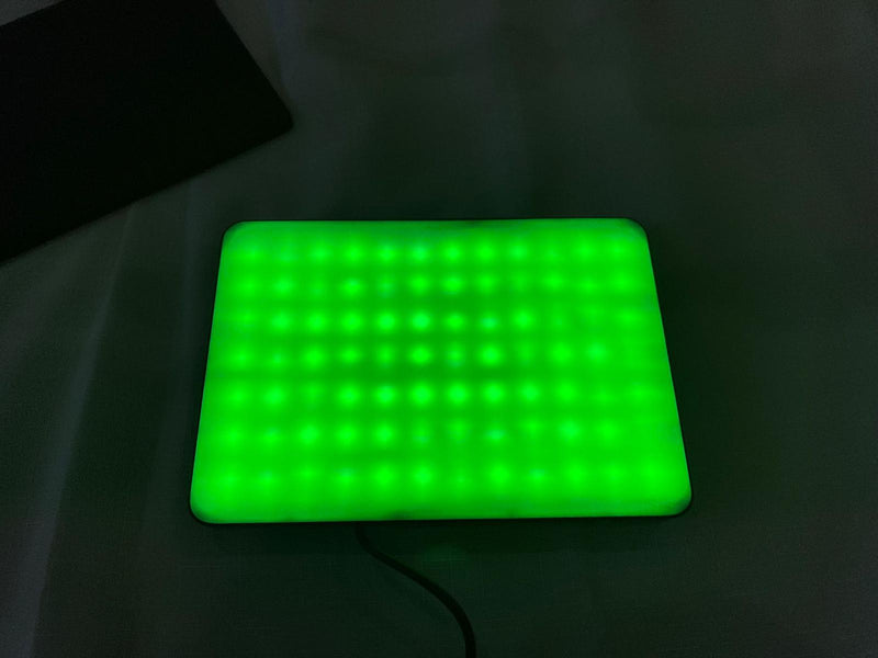 USB LED 8" Flat Panel Light Red Green Blue 15W 160 LED 3200K-5500K(Cool White, Warm White)