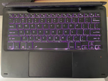Load image into Gallery viewer, Surface Pro 8/Surface Pro X Backlit Bluetooth Keyboard (7-Color) with Touchpad with Rechargeable Battery
