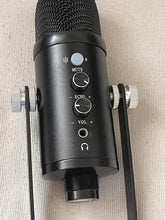 Load image into Gallery viewer, USB Condenser Microphone HIFI DSP Noise Reduction Reverberation Adjustable Built-In Sound Card with Stand
