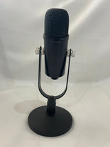 USB Condenser Microphone HIFI DSP Noise Reduction Reverberation Adjustable Built-In Sound Card with Stand