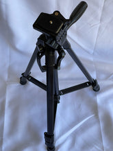 Load image into Gallery viewer, Universal Camera Travel Tripod Stand up to 140cm for Camera/Phone/Go Pro with Phone Mount

