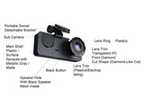 Car Video Recorder 3 In 1 Car Dash Camera FHD 1080P Rear View Camera with Inside Lens Night Vision