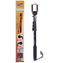 Load image into Gallery viewer, YUNTENG YT-188 Handheld Extendable Pole Selfies Camera Monopod Selfie Stick for Phone/Go Pro**
