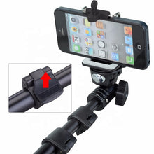 Load image into Gallery viewer, YUNTENG YT-188 Handheld Extendable Pole Selfies Camera Monopod Selfie Stick for Phone/Go Pro**
