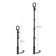 Load image into Gallery viewer, YUNTENG YT-188 Handheld Extendable Pole Selfies Camera Monopod Selfie Stick for Phone/Go Pro**
