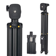 Load image into Gallery viewer, YUNTENG 1688 3 in 1 Bluetooth Portable Selfie Stick Mini Tripod For Phone/Tablet/Light Camera Height up to 134cm
