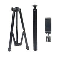 Load image into Gallery viewer, 2 in 1 Selfie Tripod, 160cm Ultra-long Extendable with Tripod Stand &amp; 360° Multi Angle Phone Holder
