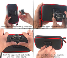 Load image into Gallery viewer, Handlebar Phone Waterproof Bag with Headphone Hole for Motorcycle Bike
