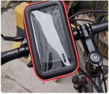 Handlebar Phone Waterproof Bag with Headphone Hole for Motorcycle Bike