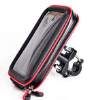 Handlebar Phone Waterproof Bag with Headphone Hole for Motorcycle Bike