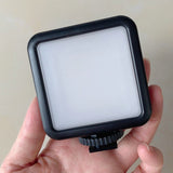 W49 Dimmable Mini LED Video Light Photography Light for Cameras Smart Phones (AA Battery Power)