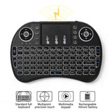 Wireless 2.4Ghz Mini Keyboard with Touch Pad with LED Back Light