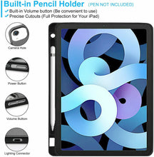 Load image into Gallery viewer, Wireless Bluetooth Keyboard Smart Case For iPad Air 10.9&quot;/ iPad Pro 11.0&quot; With Pencil Holder
