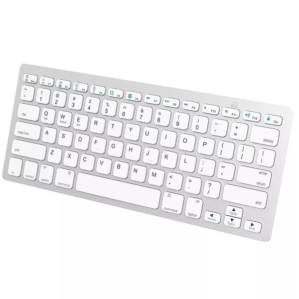 Universal Mini Portable Wireless Bluetooth Keyboard Phone Tablet 3 Systems Universal Battery Power