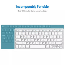 Load image into Gallery viewer, Universal Mini Portable Wireless Bluetooth Keyboard Phone Tablet 3 Systems Universal Battery Power
