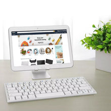 Load image into Gallery viewer, Universal Mini Portable Wireless Bluetooth Keyboard Phone Tablet 3 Systems Universal Battery Power
